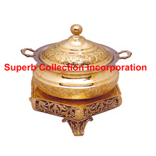 Tri Legs Stand Brass Chafing Dish