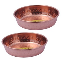 Copper Hammered Mixing Dessert Bowl