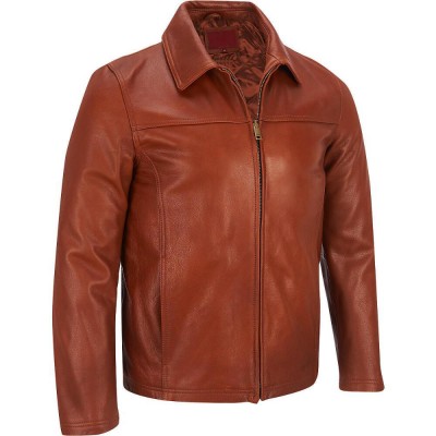 Mens Light Brown Leather Jacket, Feature : Comfortable Soft, Plus Size ...