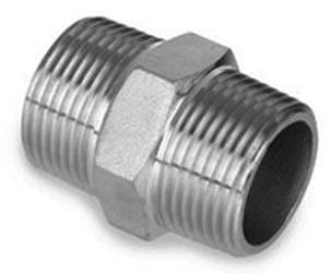 Metal Hexagon Nipples, for Pipe Fitting, Technics : Forged