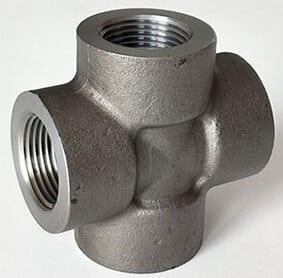 Round Metal Threaded Cross, for Pipe Fitting