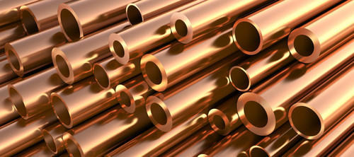 Round 70-30 Cupro Nickel Pipes and Tubes, for Gas Supplying, Heating Fabricators, Length : 100-200mm