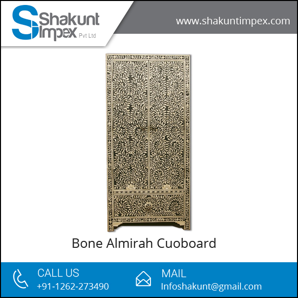 Bone Inlay Almirah