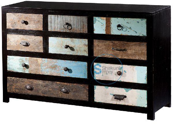 Industrial Chest Of Drawer