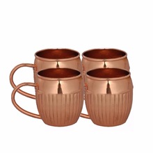 Moscow Mule Mug with Pure Solid Copper capacity