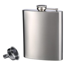 Pure Stainless Steel Shelf Flasks, Capacity : 8 oz