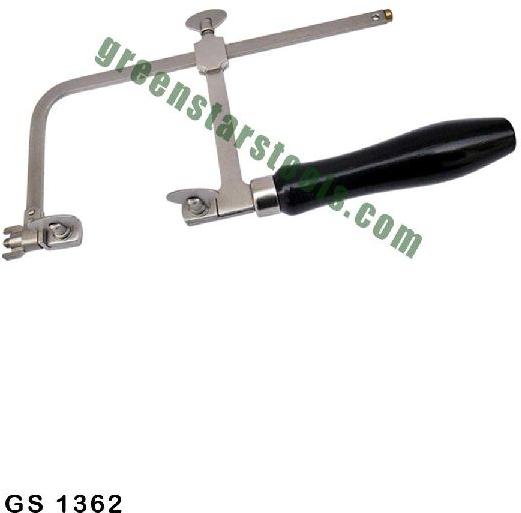 SAW FRAME WITH TENSION SCREW