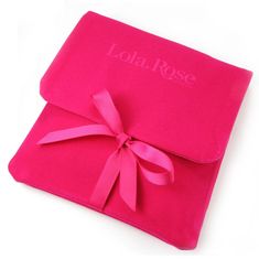 Pink Jewellery Pouch