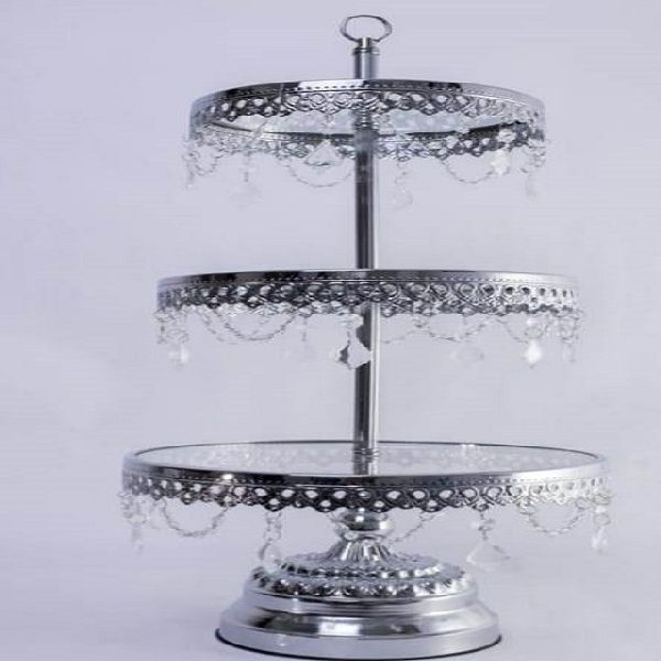 3 Tier Silver Cake Stand Manufacturer In Uttar Pradesh India By 3 Tier Silver Cake Stand Manufacturer