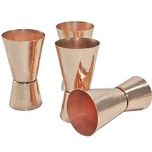 Copper Cocktail Jigger, Certification : FDA, SGS