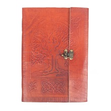 Goat leather journal, Style : Hardcover