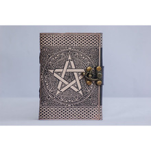 high quality genuine goat leather journal for gift