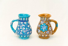 Handmade vintage ceramic blue pottery, Feature : Eco-Friendly, Stocked