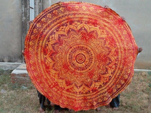 Mandala Beach Tapestry