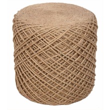 MultiColor stylish Jute Fabric Small Cylindrical Pouf