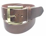 Customised Buffalo Hide leather belt, Buckle Material : Alloy