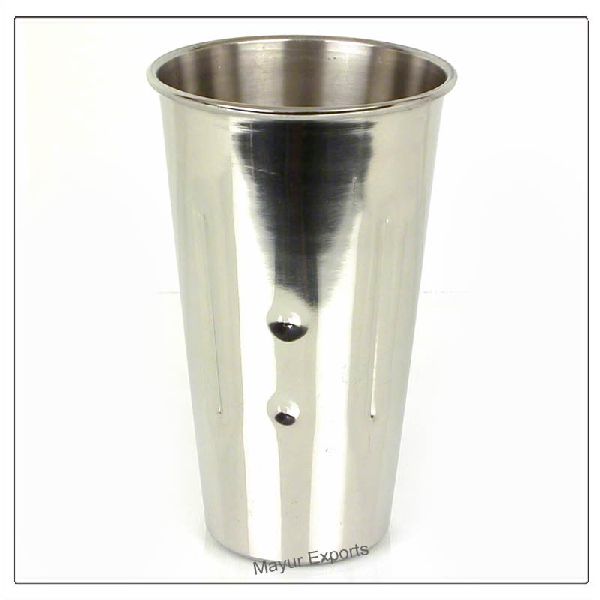 Round Stainless Steel Malt Glass, Feature : Eco-Friendly
