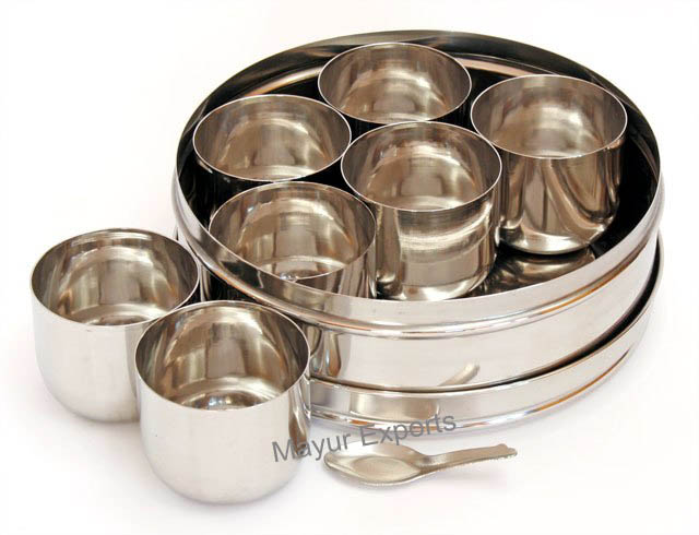 Metal Stainless Steel Spice Set