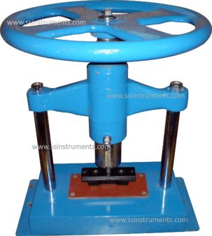 Die Cutting Hand Press (Fly Wheel Model)