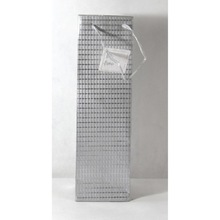 silver embossed handmade  bag