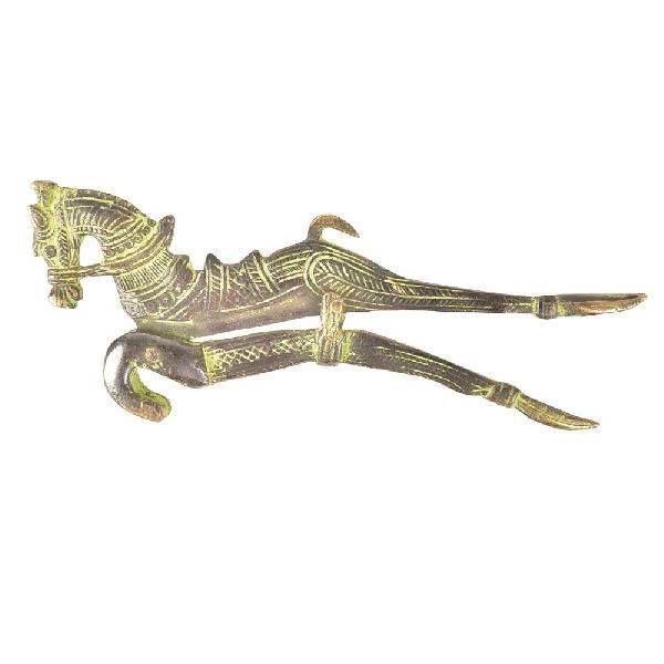 Brass Horse Beetle Nut Cutter with Engravings