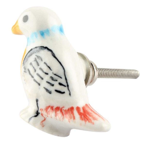 Ceramic Bird Knob