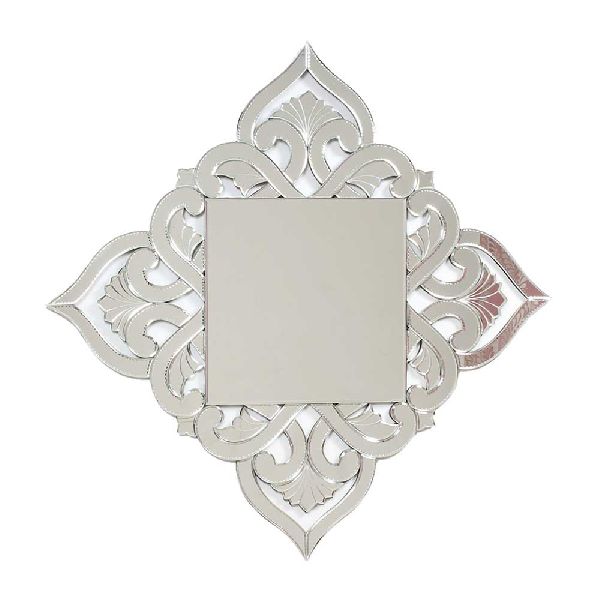 Glass Square Contemporary Mirror