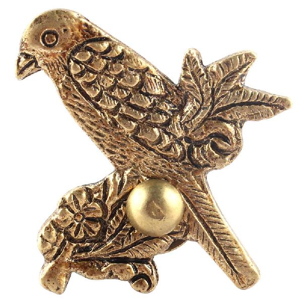 Golden Bird Brass Cabinet Knob