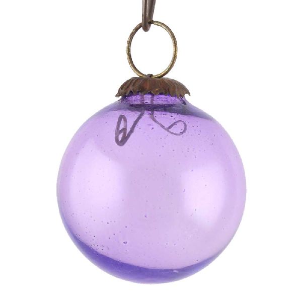 Purple Round Christmas Hanging Online