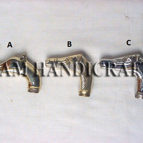 INAM HANDICRAFTS Metal Brass Handles, Style : Nautical