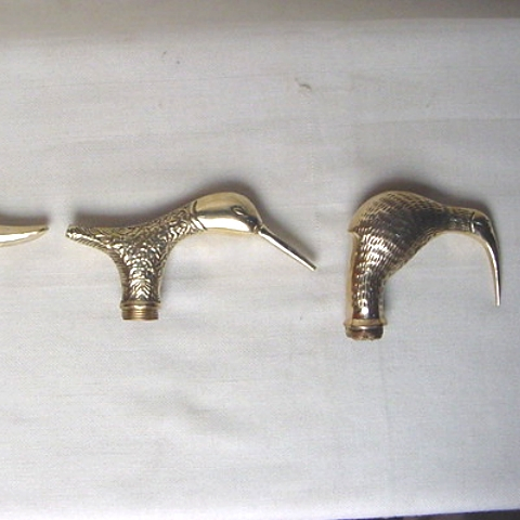Brass Handles for walking sticks and umbrellas