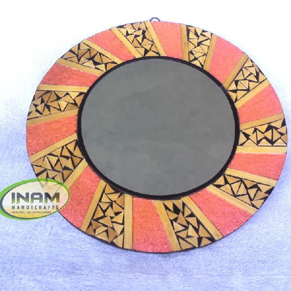 Resin handmade mirror