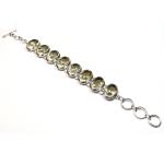 925 Sterling silver lemon quartz bracelet