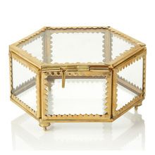 Brass Jewelry and Storage Box