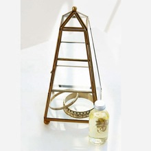 Clear glass pyramid jewelry box, Feature : Hand Made