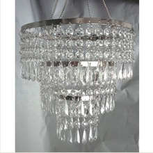 Crystal beads hanging chandelier