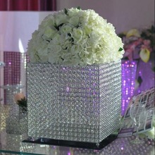 Metal Crystal Wedding Box