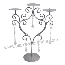 Iron wire candle holder candelabra, for Home Decoration