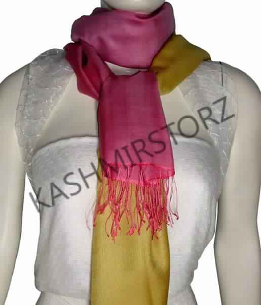 Cashmere Silk Scarves Graded and Ombre Style