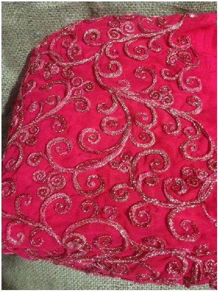 Deep Pink Georgette Fabric