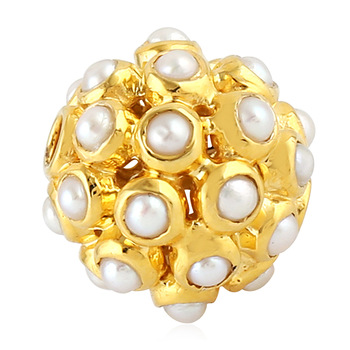 Pearl Pave Bead Finding Handmade