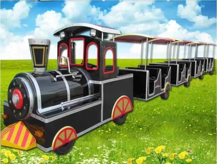 Battery operated Trackless Train