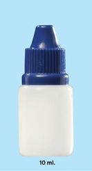 10 ml Regular Dropping Bottle, Closer Type : Screw cap