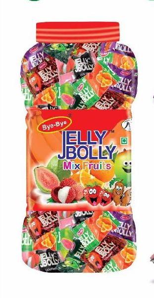 Mix Fruit Jelly Bolly, Color : Multicolor