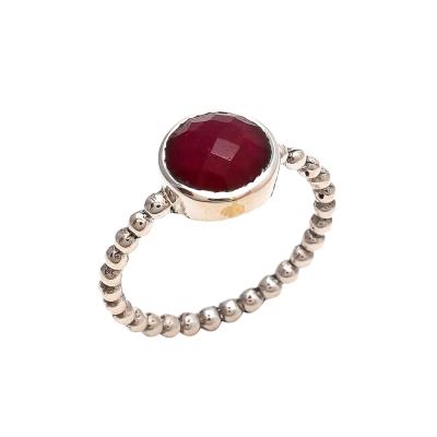 Awesome Dyed Ruby Ring All Time Jewelry