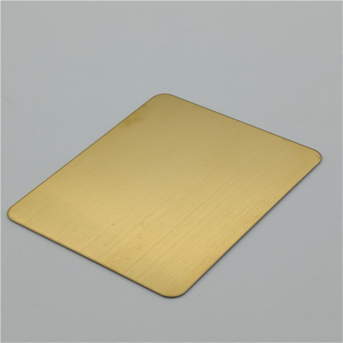 Golden Stainless Steel Colored Sheet Sheet, Thickness: 4-5 mm