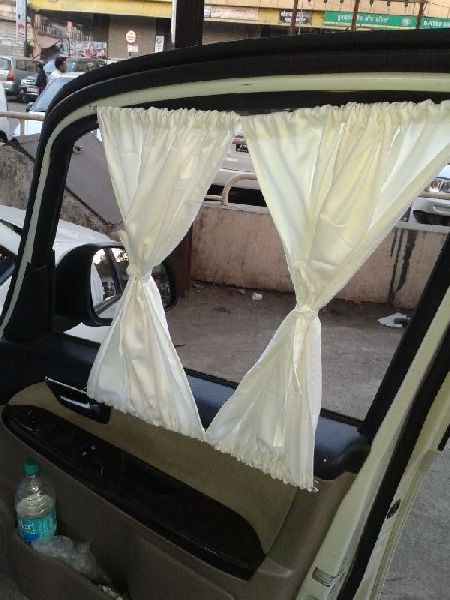 Cotton Car Curtains, for Window, Feature : Anti Bacterial