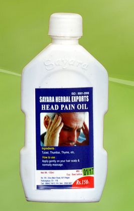 Sayara Head Pain Oil, Shelf Life : 1year