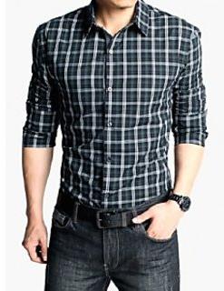 Mens Polyster Casual Shirt