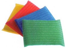 Colourful Non scratch scouring sponge, for Kitchen